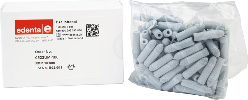 Exa Intrapol  Packung  100 Stück unmontiert, weiß grob, Figur 292, 23 mm, ISO 060