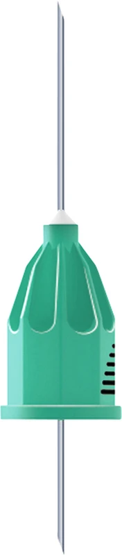transcodent Painless Steel Einmal-Injektionskanülen  Packung  100 Stück grün, G30 0,3 x 16 mm