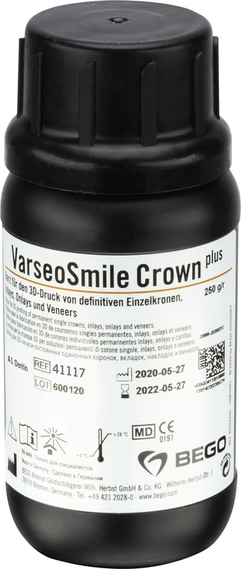 VarseoSmile Crown Plus  Flasche  250 g 385\405 nm, A1