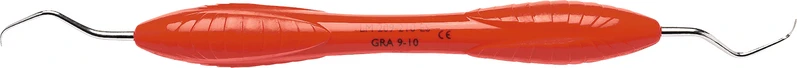 LM Gracey  Stück  Figur 9\10, Molaren, rot, LM-ErgoSense® Griff