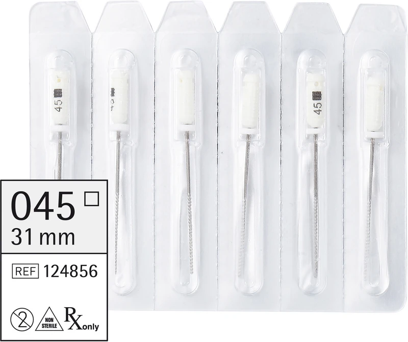 smart K-Feilen  Packung  6 Stück 31 mm ISO 045