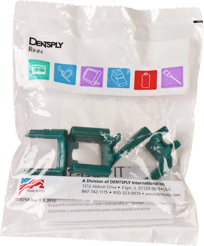 XCP® Farbcodierte Bissplatten  Packung  3 XCP Endodontie Bissplatten grün