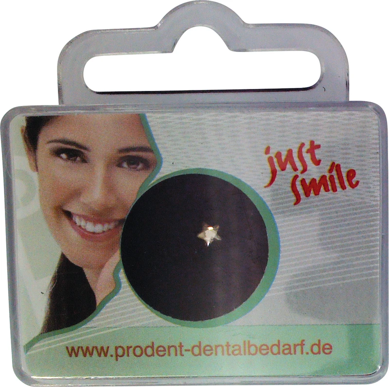 prodental Diamonds  Stück  Stern, topas, Ø 3 mm