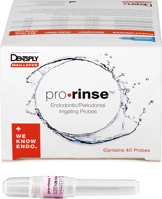 pro.rinse  Packung  40 Stück violett, Ø 0,56 mm, 25GA