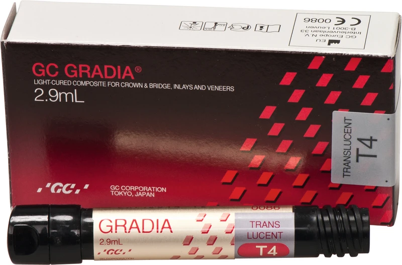 GC GRADIA®  Spritze  2,9 ml Paste translucent T4