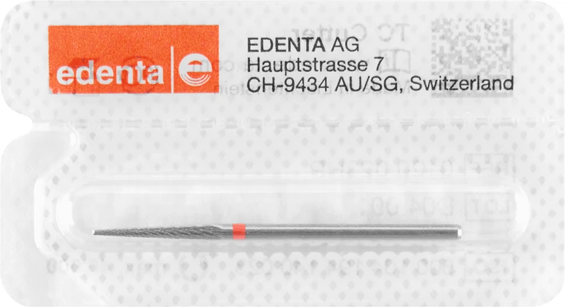 HM-Fräser Schliff 20  Stück  Kreuzverzahnung, rot fein, HP, Figur 194, 14 mm, ISO 023