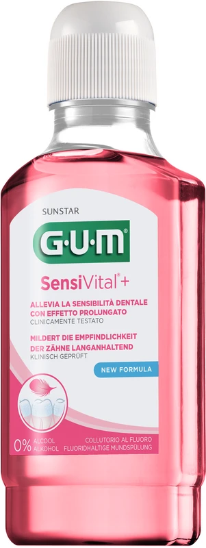 GUM® SensiVital®+ Mundspülung  Flasche  300 ml