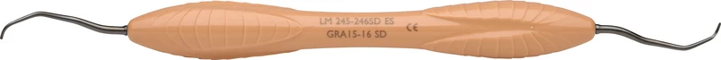 LM Sharp Diamond Gracey Standard  Stück  Figur 15\16, mesial, Molaren, braun, LM-ErgoSense®-Griff