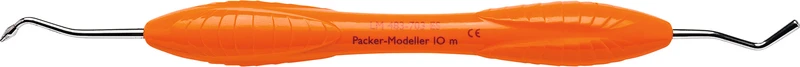 LM Stopfer-Modellierer IO   Stück  für Molaren, orange, LM-ErgoSense® Griff