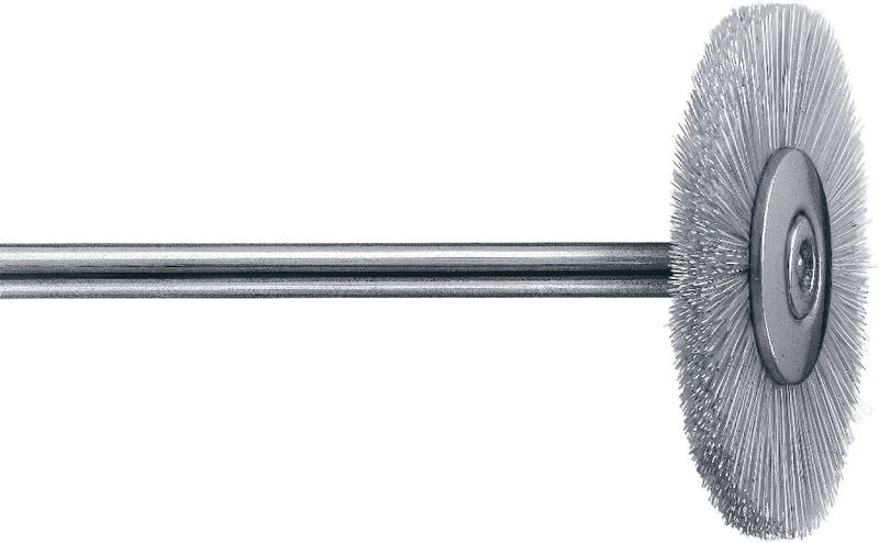 Ziegenhaarbürste  Packung  6 Stück montiert, Figur 543, Bohrung Ø 1,7 mm, ISO 220