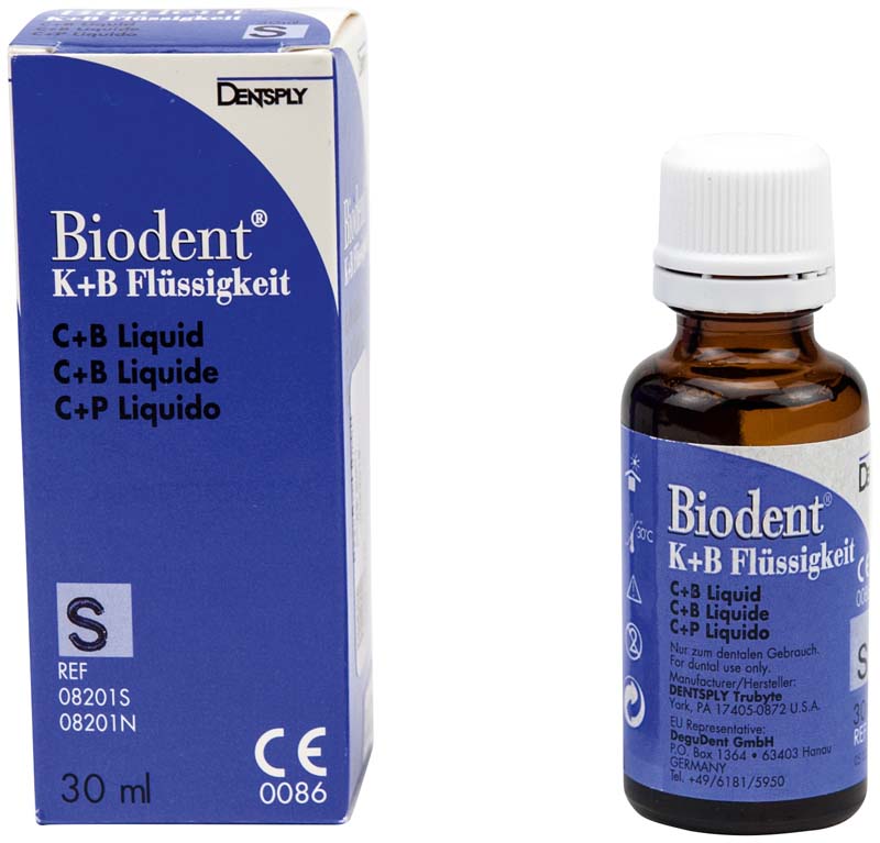 Biodent® K+B Plus Flüssigkeiten  Flasche  30 ml Flüssigkeit   S  , für die Schichttechnik
