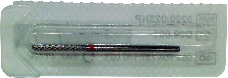 Omni HM-Fräser Schliff 20  Stück  kreuzverzahnt, rot fein, HP, Figur 137, 16 mm, ISO 023