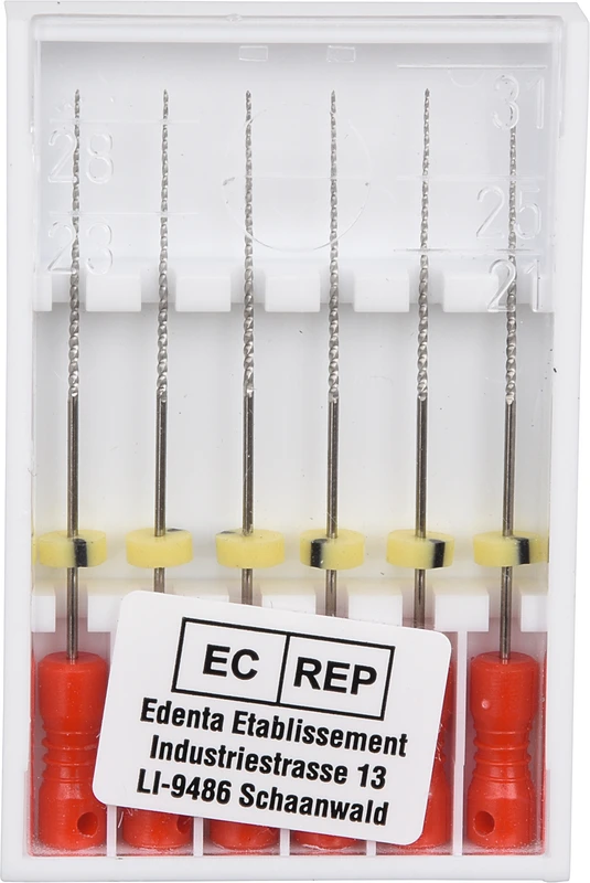 K-Feile 173  Packung  6 Stück 31 mm, ISO 025