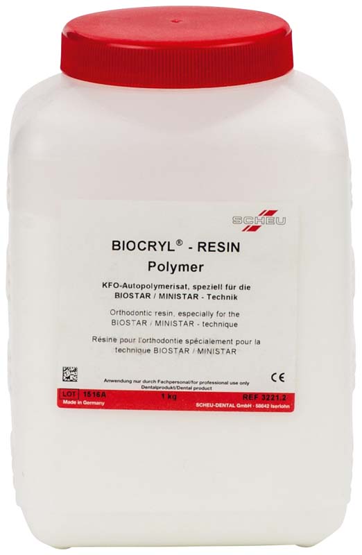 BIOCRYL®-RESIN  Packung  1 kg Polymer