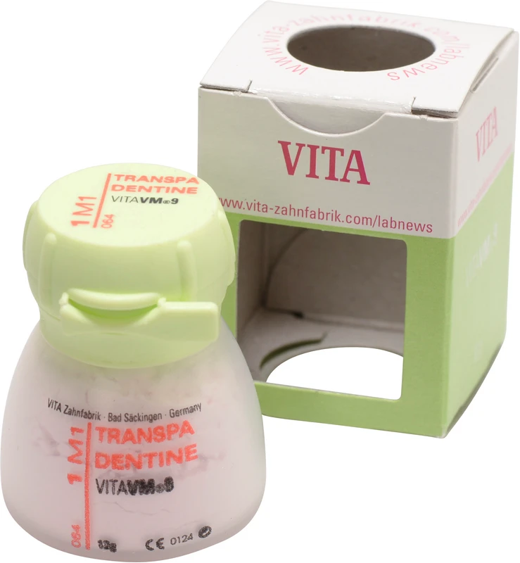 VITA VM® 9 3D-MASTER®  Dose  12 g Pulver transpa dentine 1M1