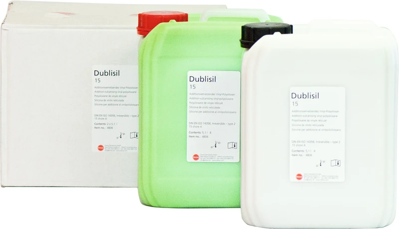 Dublisil® 15  Karton  5,1 l Kanister A, 5,1 l Kanister B