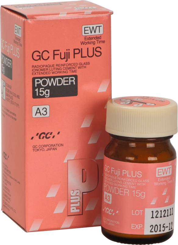 GC Fuji PLUS (EWT)  Packung  15 g Pulver A3