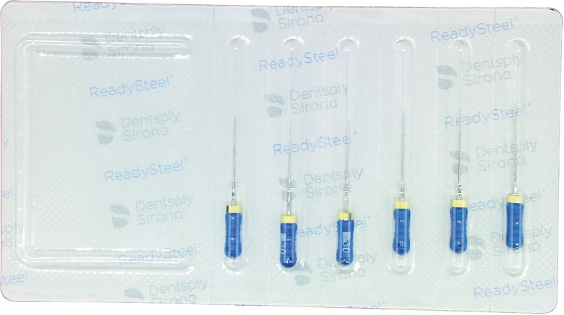 READYSTEEL K-Files  Packung  6 Stück 21 mm ISO 030