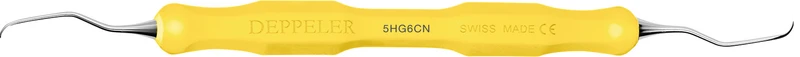 DEPPELER Gracey Küretten Nano-Profil  Stück  mit CN Griff, gelb