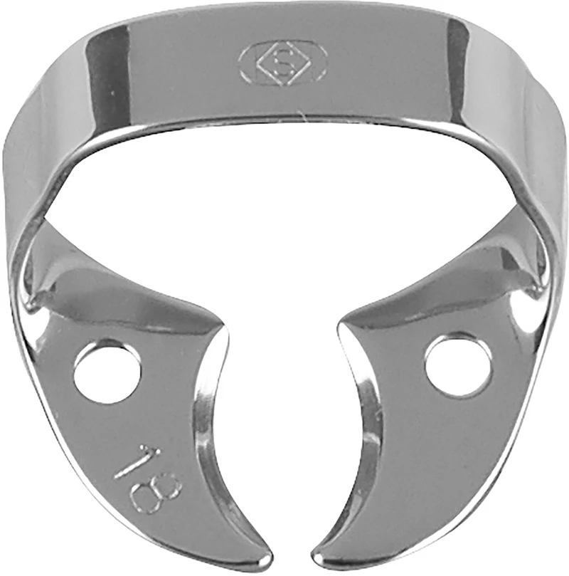 Fit-Kofferdam® Molarenklammern flügellos  Stück  Nr. 18