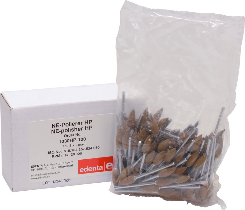 NE-Polierer  Packung  100 Stück HP, Figur 257, 15 mm, ISO 050