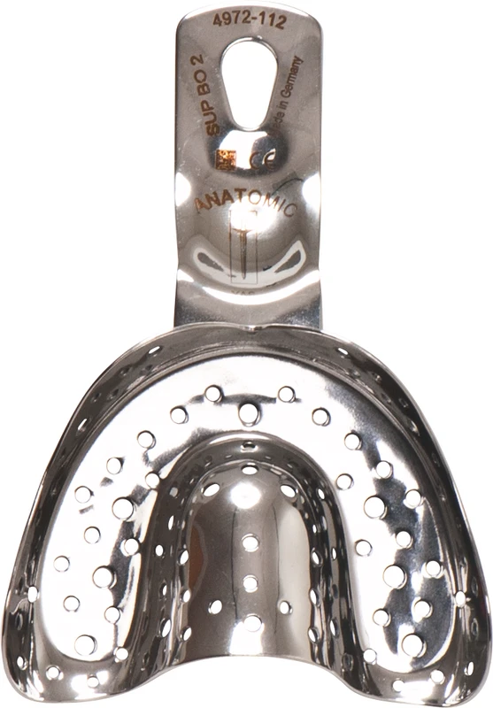 Abformlöffel bezahnt  Stück  OK Gr. B2, perforiert