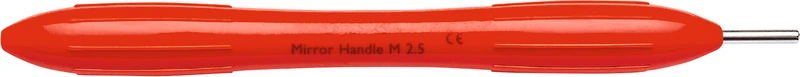 LM Spiegelgriff 25 (Simple Stem EU-Gewinde)   Stück  EU-Gewinde, rot, LM-ErgoMax Griff