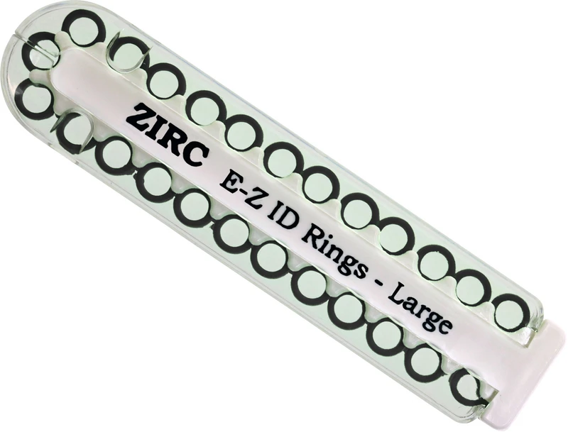 EZ-ID Markierungsringe  Packung  25 Stück grau, Ø 6 mm