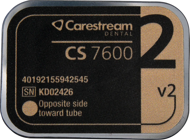 Speicherfolien für CS 7200 Neo\CS 7600   Packung  4 Stück Größe 2 für CS 7200 Neo und CS 7600