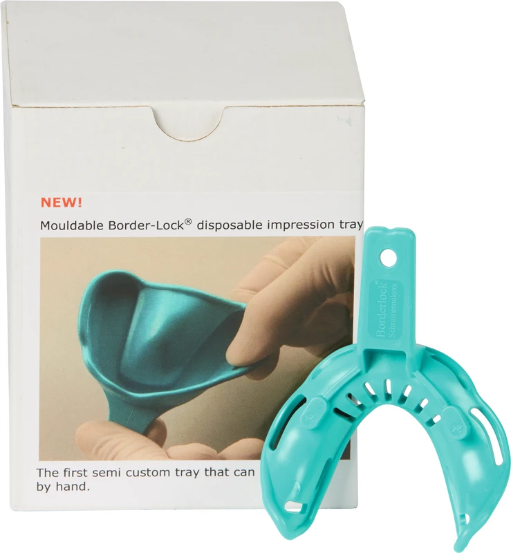 Abdrucklöffel Border  Nachfüllpackung  5 Stück unbezahnt, verformbar, Nr. 24