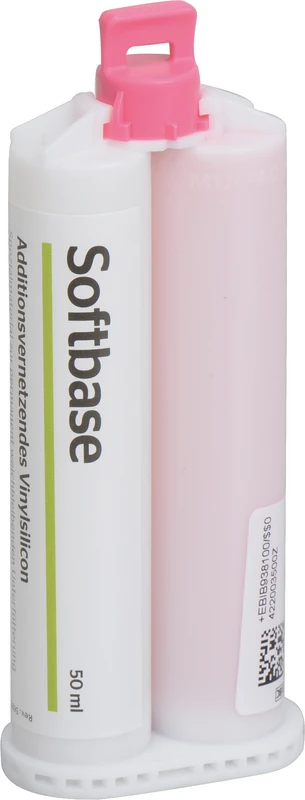 Softbase  Kartusche  50 ml rosa transluzent