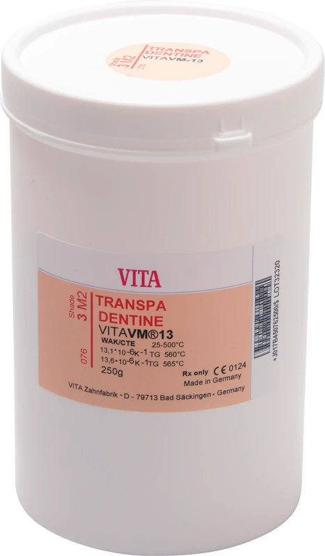 VITA VM® 13 3D-MASTER®  Dose  250 g Pulver transpa dentin 3M2