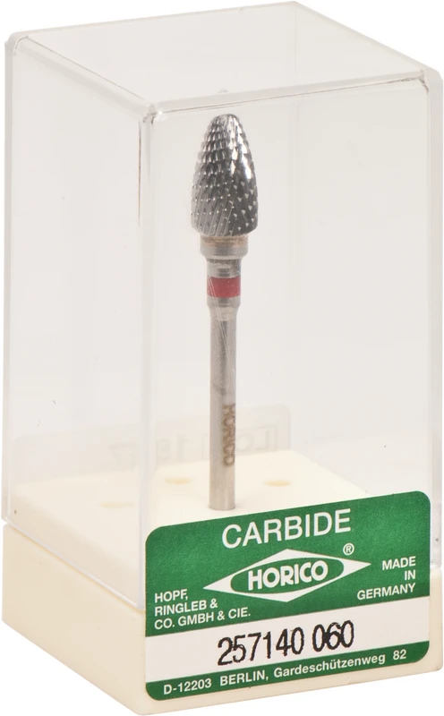 HM-Fräser 257  Stück  Kreuzverzahnung, rot fein, HP, Figur 257, 12 mm, ISO 060