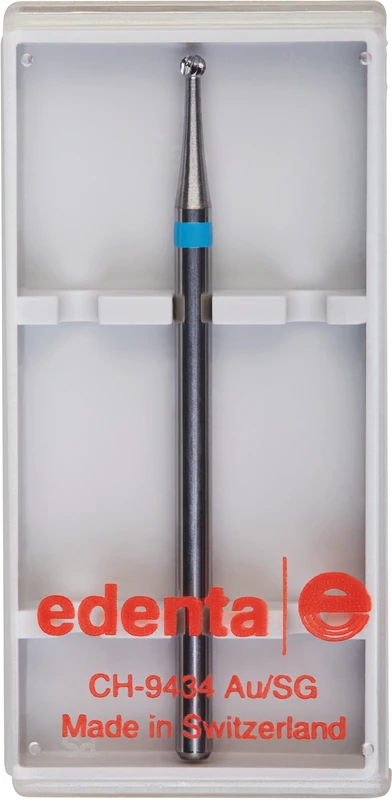 HM-Fräser Schliff 10  Stück  Kreuzverzahnung, blau standard, HP, Figur 001, 1,4 mm, ISO 016