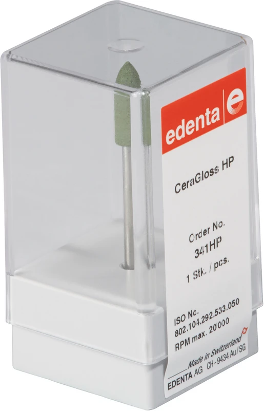 CeraGloss  Stück  grün grob, HP, Figur 292, 16 mm, ISO 050