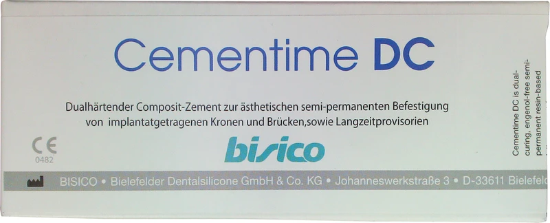 Cementime DC®  Packung  5 ml Spritze, 10 Mischer braun 4:1