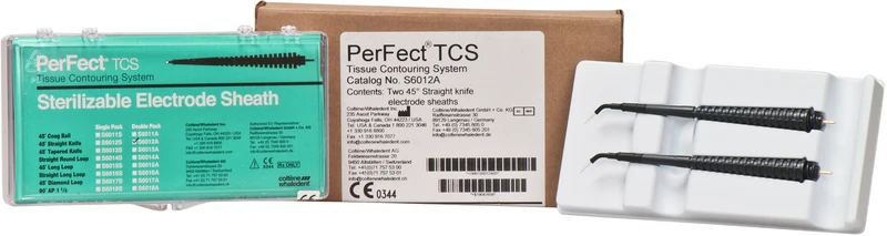 PerFect® TCS Elektroden  Packung  2 Stück 45° gerader Schnitt