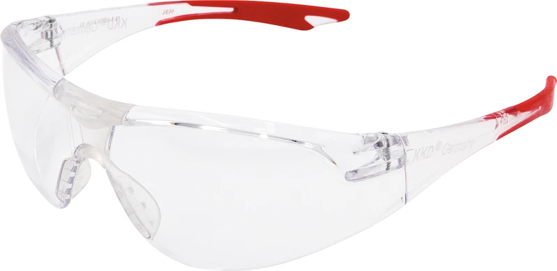 KKD® ANTI-FOG Schutzbrillen NEW-STYLE small  Stück  transparent-rot