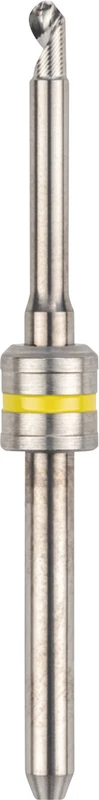 CAD\CAM 1-Schneider  Stück  gelb, Schaft-Ø 3 mm, Figur 76 06 34, Kopflänge: 17 mm, ISO 025