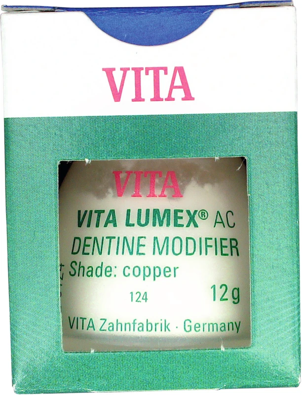 VITA LUMEX® AC Zusatzmassen  Dose  12 g Pulver dentine Modifier copper
