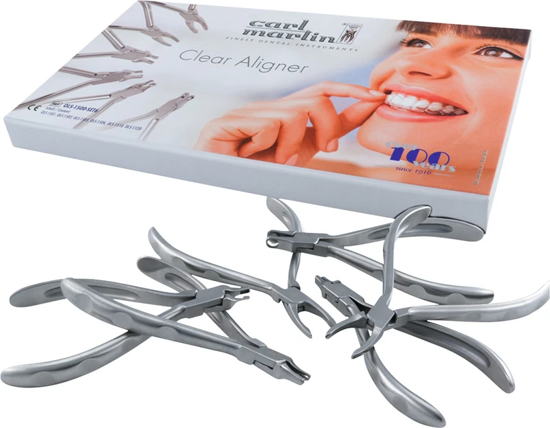 Clear Aligner Zangen  Set  6 Stück (OLS-1501, OLS-1502, OLS-1505, OLS-1506, OLS-15010)