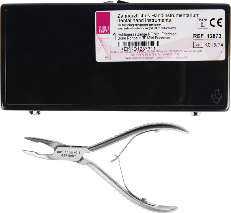 KKD® Hohlmeisselzangen nach Friedman Rongeur  Stück  12873 RF Mini, 120 mm