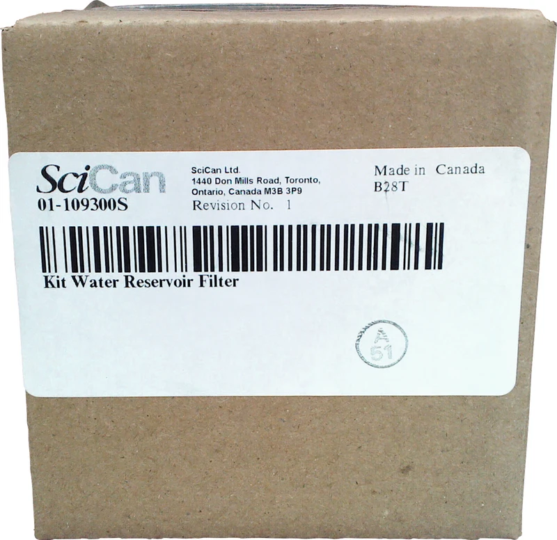 Wasserbehälterfilter-Set  Packung