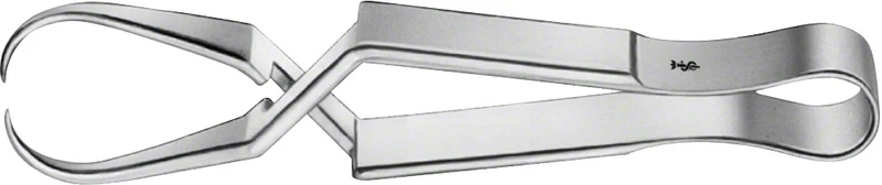 Tuchklemme nach Schaedel  Stück  BF410R, 85 mm, gerade