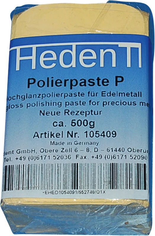 Polierpaste   Packung  ca. 500 g P-rot