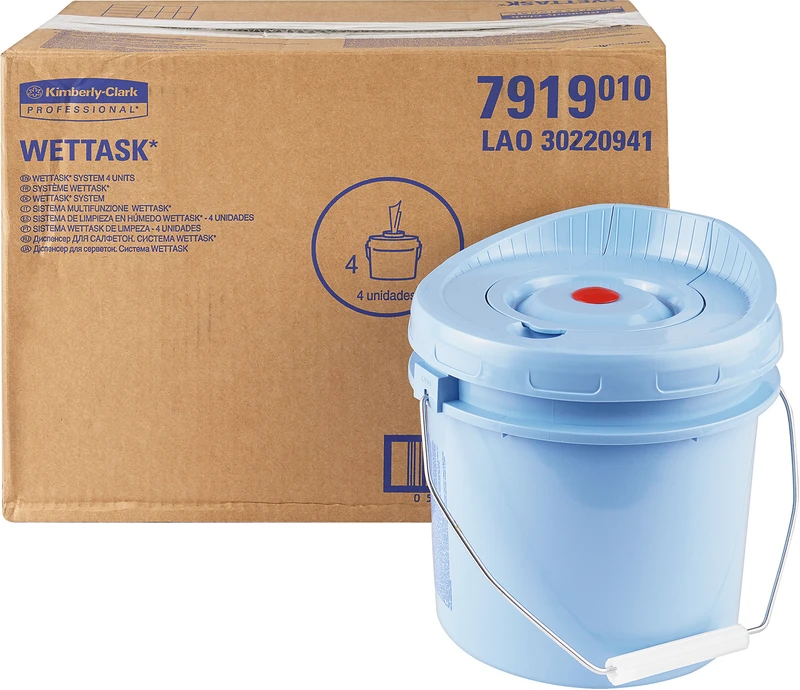 Kimtech® Wettask Rollenspendereimer  Packung  4 Stück