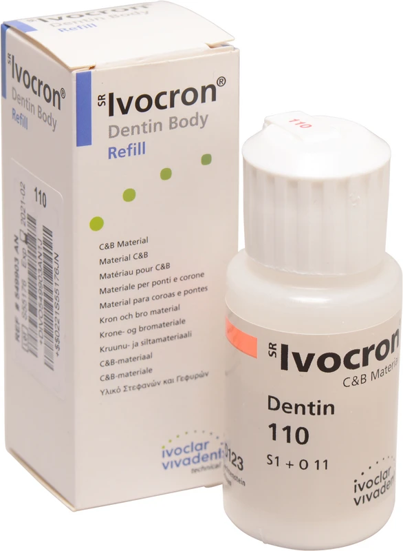SR Ivocron®  Flasche  30 g Pulver dentin 110\01