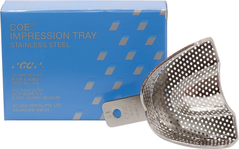 GC COE® Impression Tray regular RS  Stück  OK-S1, L, perforiert