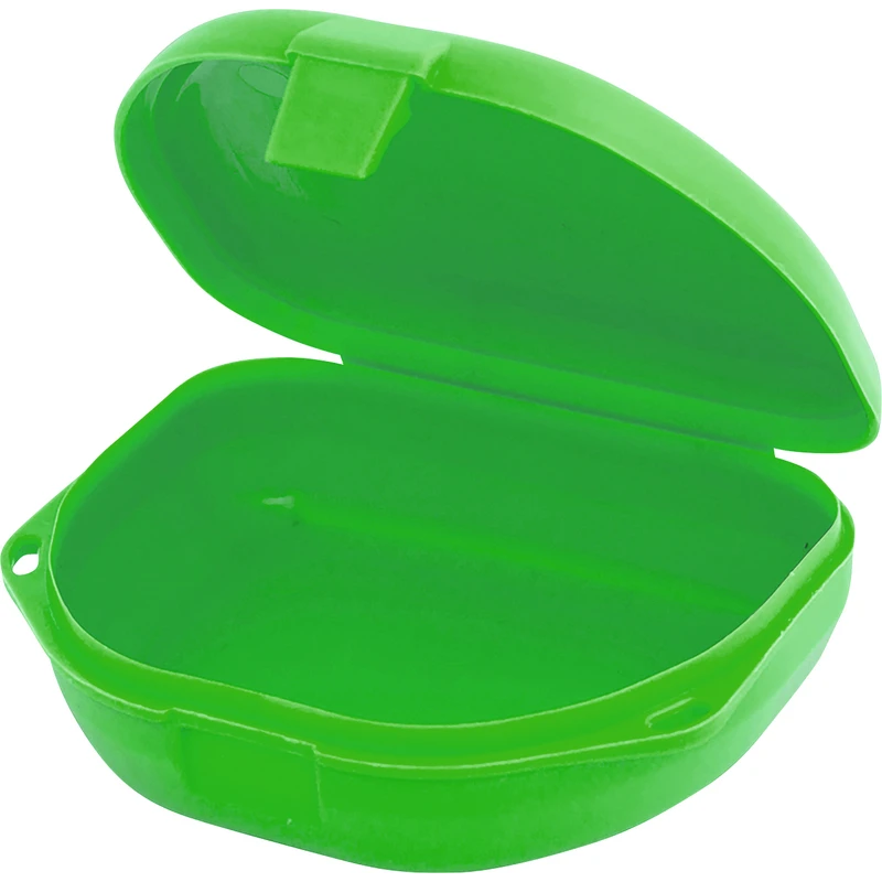 Schienen\Retainerboxen  Packung  12 Stück neongrün