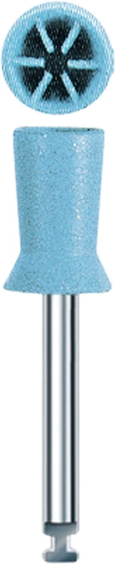 Prophy Polierer Pasteless  Packung  12 Stück blau, Länge 9 mm, ISO 060